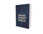 NIV, Basic Study Bible, Economy Edition, Paperback, Blue, Red Letter Fashion