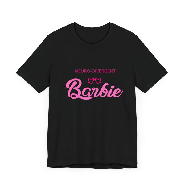 Neurodivergent Barbie Unisex Jersey Short Sleeve Tee Fashion