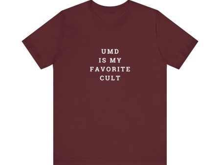 UMD is my Favorite Cult Unisex Jersey Short Sleeve Tee For Cheap