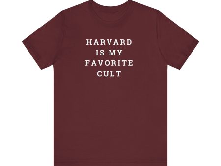 Harvard is my Favorite Cult Unisex Jersey Short Sleeve Tee Online now