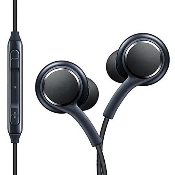 58AKGVI Wired In-Ear Earphones with Mic, 3.5mm Audio Jack, and Volume Control (Gray) Hot on Sale