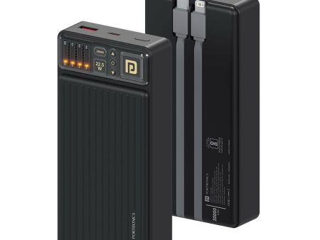 Portronics Bind 20000mAh Power Bank with Type-C PD & 8-Pin Cable for all Phones & Tablets For Cheap