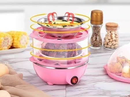 Electric Egg Cooker - 2 Layered Online Sale