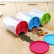 3-Section Airtight Kitchen Storage Container – Perfect for Grains, Cereals & Spices For Cheap