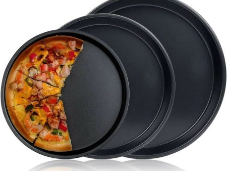 3-Piece Nonstick Pizza Baking Set on Sale