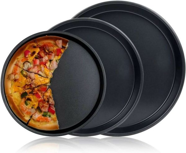 3-Piece Nonstick Pizza Baking Set on Sale