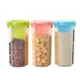 3-Section Airtight Kitchen Storage Container – Perfect for Grains, Cereals & Spices For Cheap