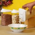 6-Piece 750ml Easy-Flow Kitchen Storage Container Set - Clear & Stylish for Organized Living Discount