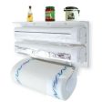 4-in-1 Tissue Paper Roll Holder with Spice Rack on Sale